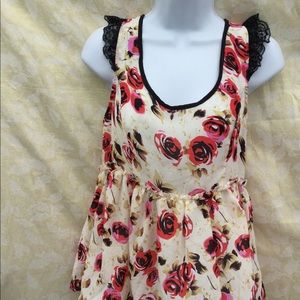 Kingdom B size med lace trim elastic waist polyest